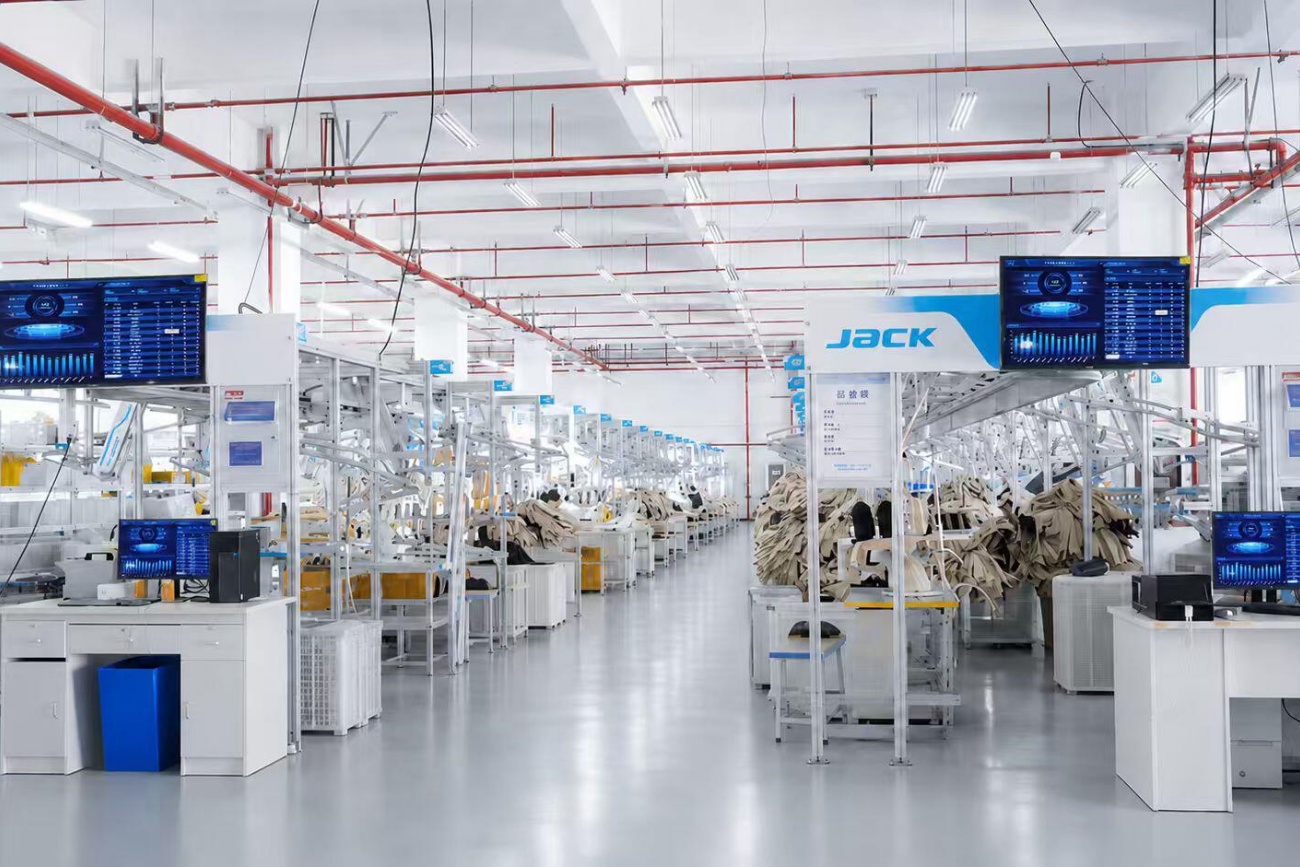 Automated Sewing Production Line with Digital Monitoring
