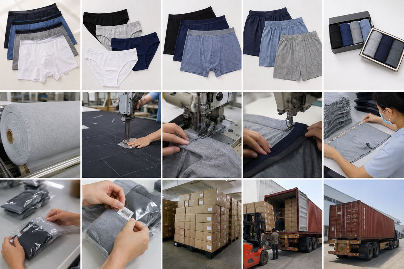 Cotton Fiber Underwear