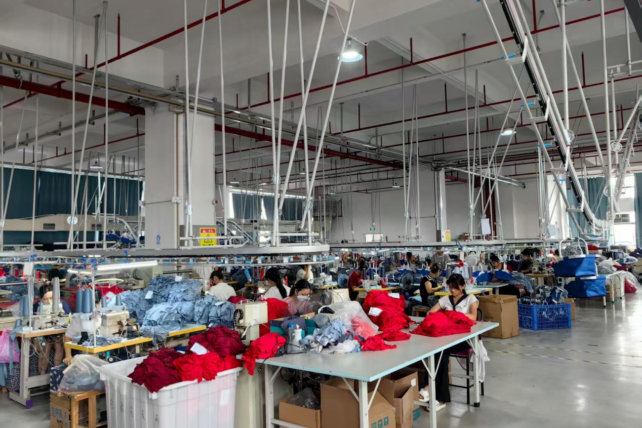 Large Scale Underwear Sewing and Assembly Workshop