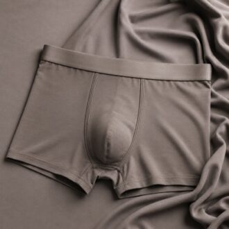 Modal Fiber Men's Underwear Boxer Briefs with Smooth Fabric Texture for OEM Supply