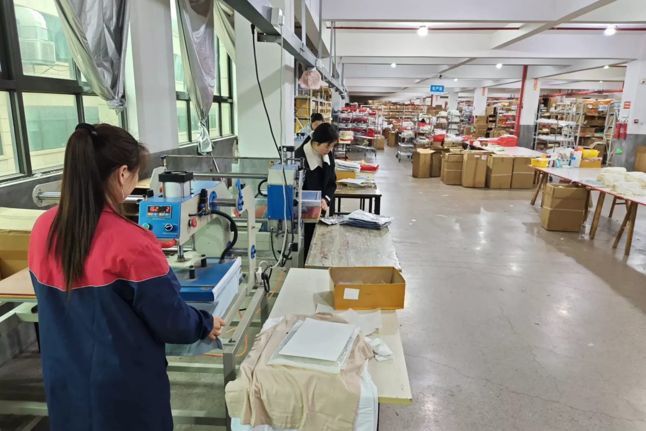 Packing Preparation and Heat Sealing Area